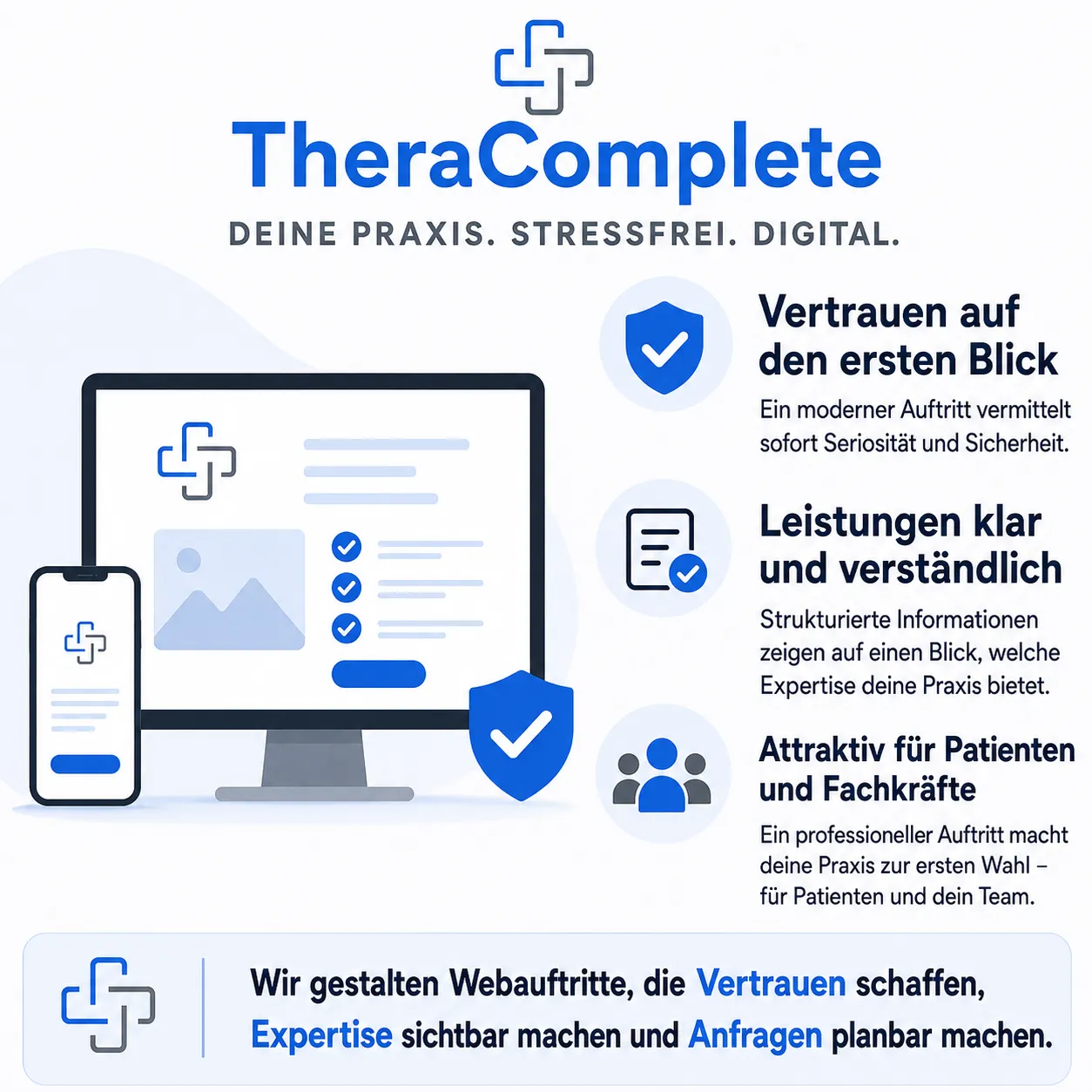 Webdesign für Therapiepraxen